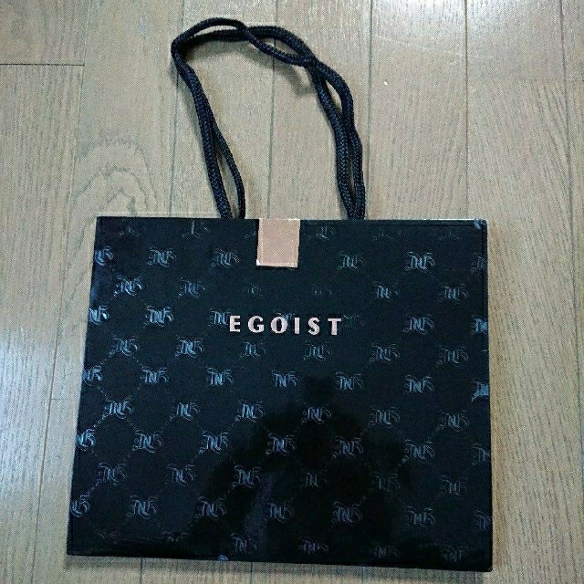 EGOIST(エゴイスト)のEGOIST ショップ袋 黒 レディースのバッグ(ショップ袋)の商品写真