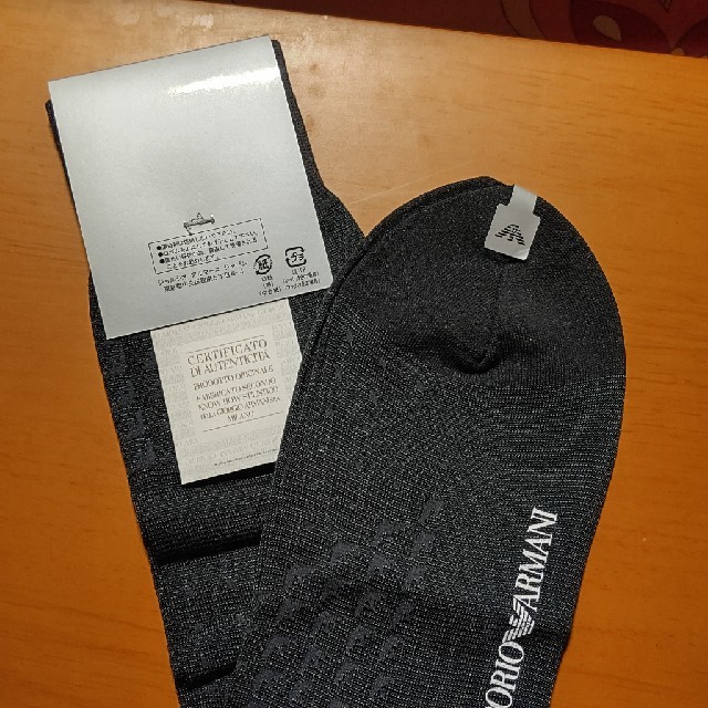Emporio Armani(エンポリオアルマーニ)のアルマーニ　メンズ靴下 メンズのレッグウェア(ソックス)の商品写真