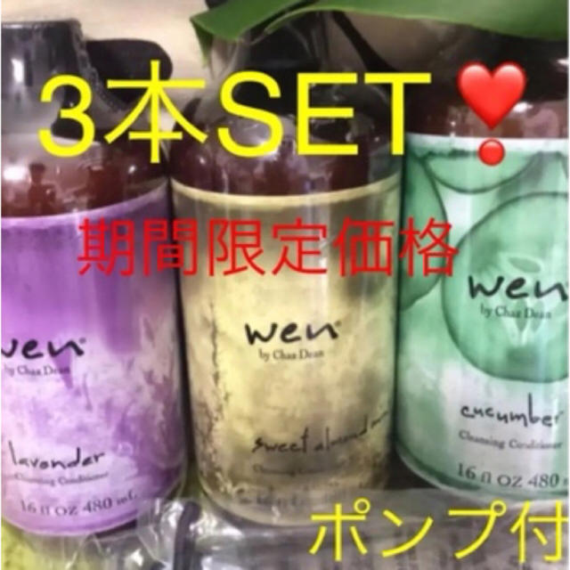 期間限定価格❗️wenクレンジングコンディショナー3点SET❣️ヘッドスパ