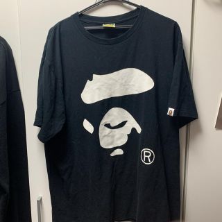 アベイシングエイプ(A BATHING APE)のA BATHING APE Tシャツ ブラック 2XL(Tシャツ/カットソー(半袖/袖なし))