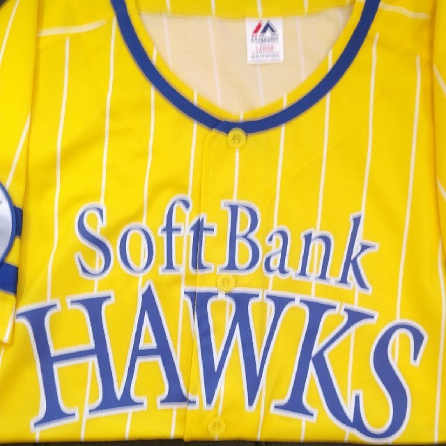 福岡ソフトバンクホークス(フクオカソフトバンクホークス)の福岡ソフトバンクホークス　鷹の祭典ユニフォーム　2020 Lサイズ スポーツ/アウトドアの野球(ウェア)の商品写真
