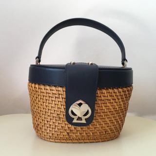 ケイトスペードニューヨーク(kate spade new york)のKate spade 籠バック(かごバッグ/ストローバッグ)