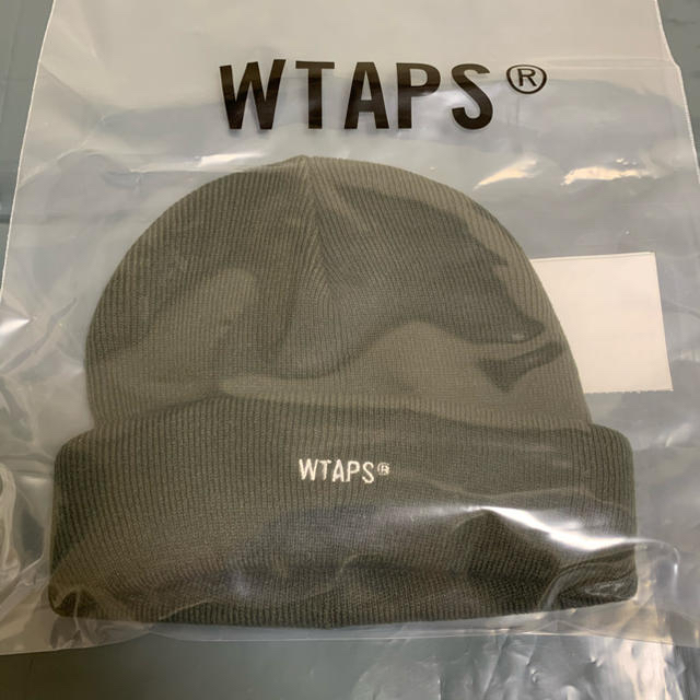 W)taps(ダブルタップス)のWTAPS BEANIE ACRYLIC OLIVE DRAB メンズの帽子(ニット帽/ビーニー)の商品写真