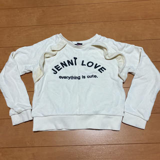 ジェニィ(JENNI)のJENNI love 異素材MIXトレーナー 130(Tシャツ/カットソー)