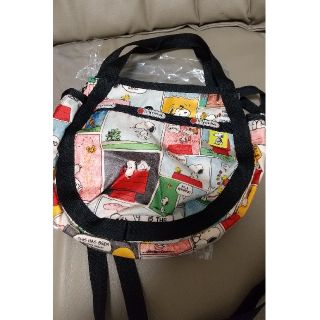 レスポートサック(LeSportsac)のLeSportsacスヌーピーコラボ丸いバック2wey(ショルダーバッグ)