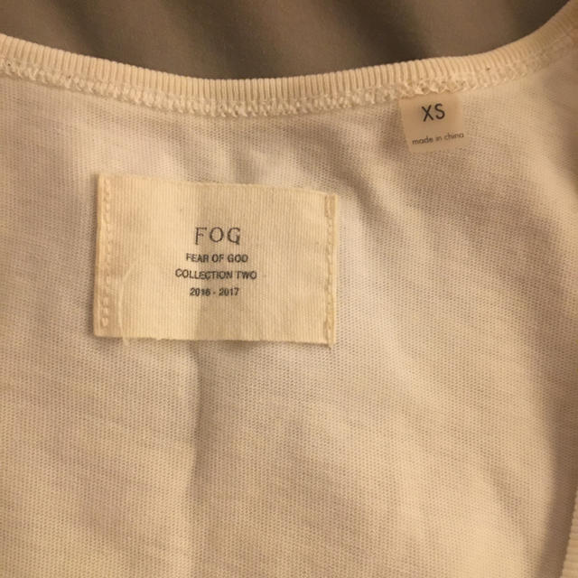 FEAR OF GOD(フィアオブゴッド)のfear of god 初期タンクトップ　エッセンシャルズ メンズのトップス(タンクトップ)の商品写真