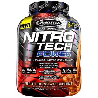 ナイトロ(NITRO)のプロテイン　NITRO TECH POWER トリプルチョコレートシュプリーム(プロテイン)