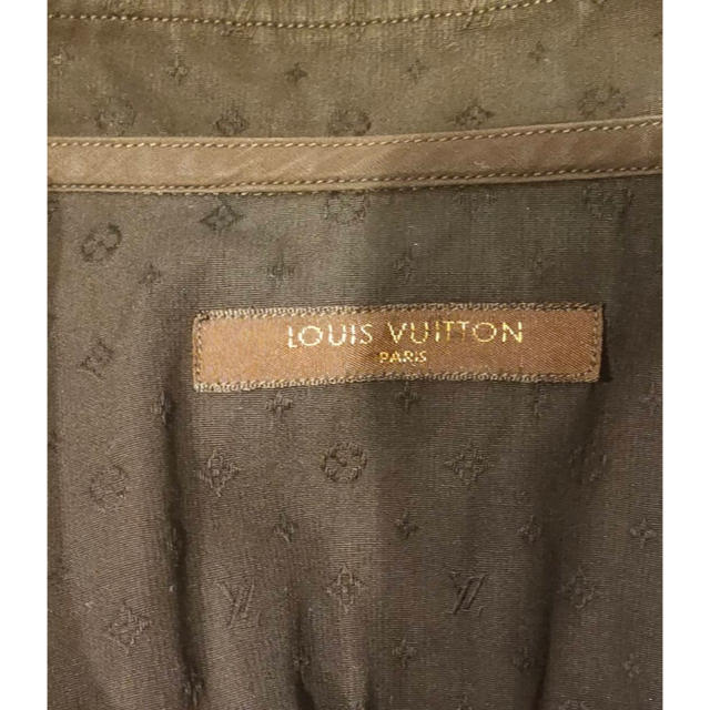 LOUIS VUITTON(ルイヴィトン)のルイヴィトン 長袖シャツ 黒 ブラック Louis Vuitton メンズのトップス(シャツ)の商品写真