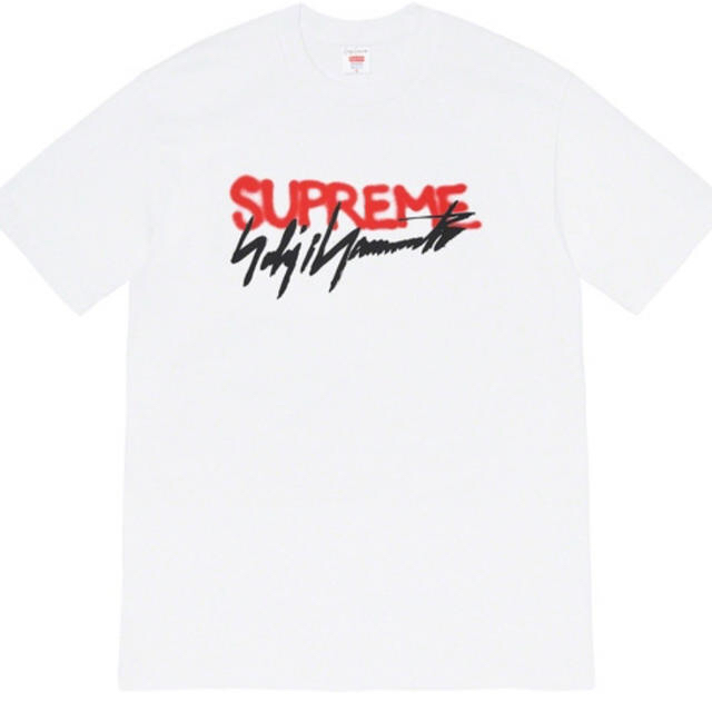 Supreme yohji yamamoto logo tee