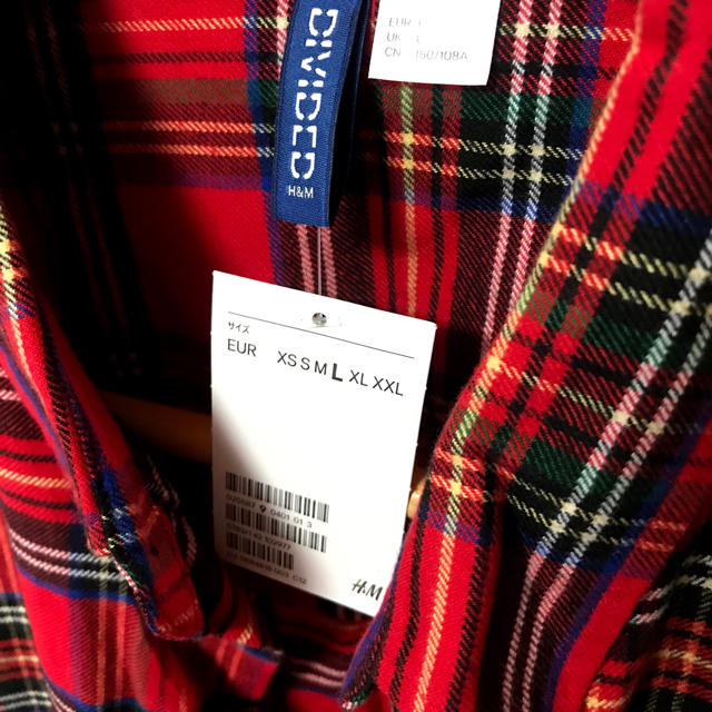 H&M(エイチアンドエム)の【S 1180円】H&Mチェックシャツ メンズのトップス(シャツ)の商品写真