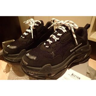 Balenciaga - バレンシアガ トリプルエス ブラック クリアソールの通販