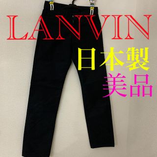 ランバンオンブルー(LANVIN en Bleu)の143  【美品】LANVIN ランバンオンブルー　ブラック　デニム　ジーンズ(デニム/ジーンズ)