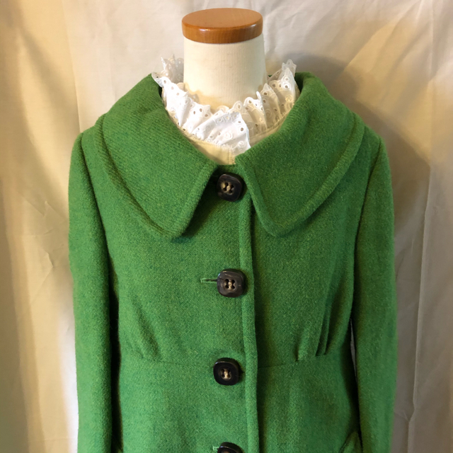 EDIT.FOR LULU(エディットフォールル)の【定価7万円】Harris Tweed coat made in England レディースのジャケット/アウター(ピーコート)の商品写真