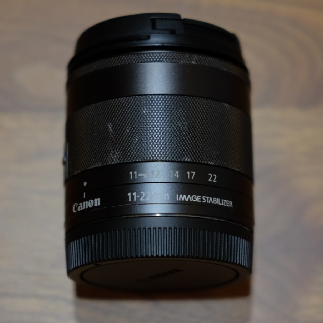 Canon(キヤノン)のEF-M11-22mm F4-5.6 IS STM スマホ/家電/カメラのカメラ(レンズ(ズーム))の商品写真