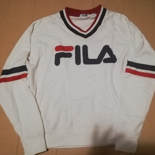 フィラ(FILA)のFILA ☓ WEGO VネックスウェットFサイズ(トレーナー/スウェット)