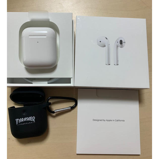 airpods2 第二世代 ワイヤレス充電 - オーディオ機器 airpods2 第二世代 ワイヤレス充電 - オーディオ機器