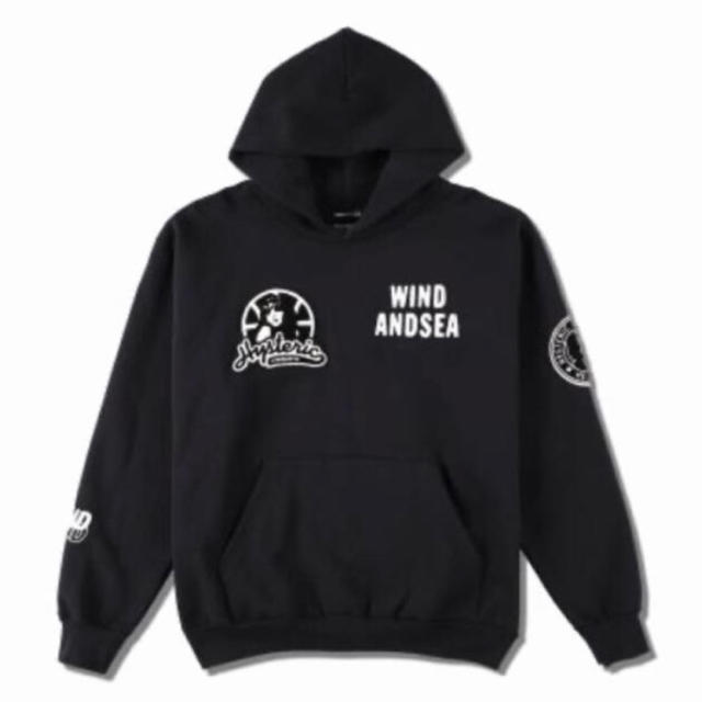 HYSTERIC GLAMOUR - HYSTERIC GLAMOUR × WIND  AND SEA HOODIE
