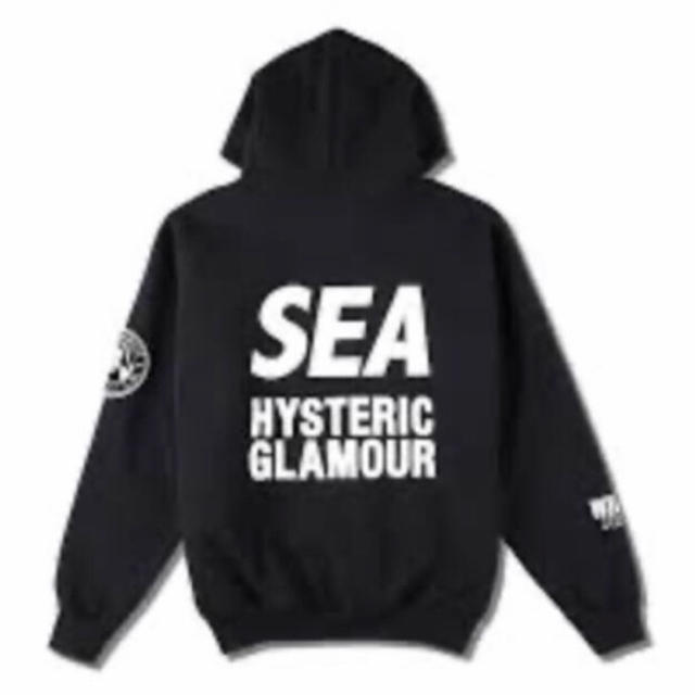 HYSTERIC GLAMOUR × WIND  AND SEA HOODIE