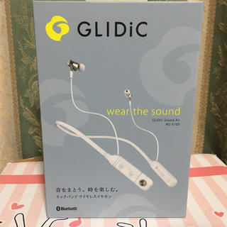 ソフトバンク(Softbank)の新品未開封 GLIDiC Sound Air WS-5100 ホワイト(ヘッドフォン/イヤフォン)