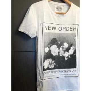 ラフシモンズ(RAF SIMONS)のworn by ニューオーダー「権力の美学」Tシャツ ラフシモンズ(Tシャツ/カットソー(半袖/袖なし))