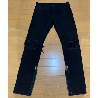 フィアオブゴッド(FEAR OF GOD)のmnml m1 black denim 29インチ(デニム/ジーンズ)