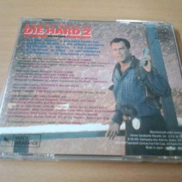 映画サントラCD「ダイ・ハード２ DIE HARD2」ブルース・ウィ... エンタメ/ホビーのCD(映画音楽)の商品写真