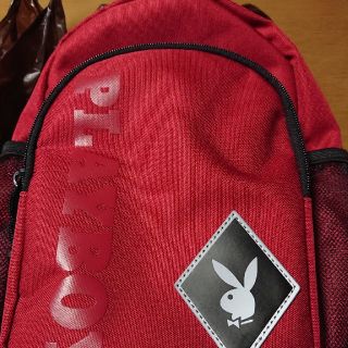 プレイボーイ(PLAYBOY)のPLAY BOY Bunny⭐2WAY BAG(リュック&ボディバッグ)カラー赤(リュック/バックパック)