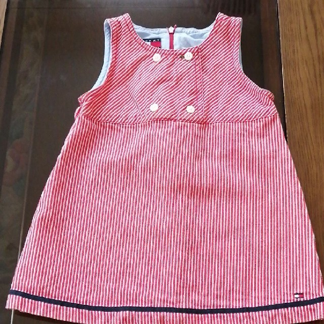 TOMMY HILFIGER(トミーヒルフィガー)のTOMMY HILFIGER　ワンピース キッズ/ベビー/マタニティのキッズ服女の子用(90cm~)(ワンピース)の商品写真