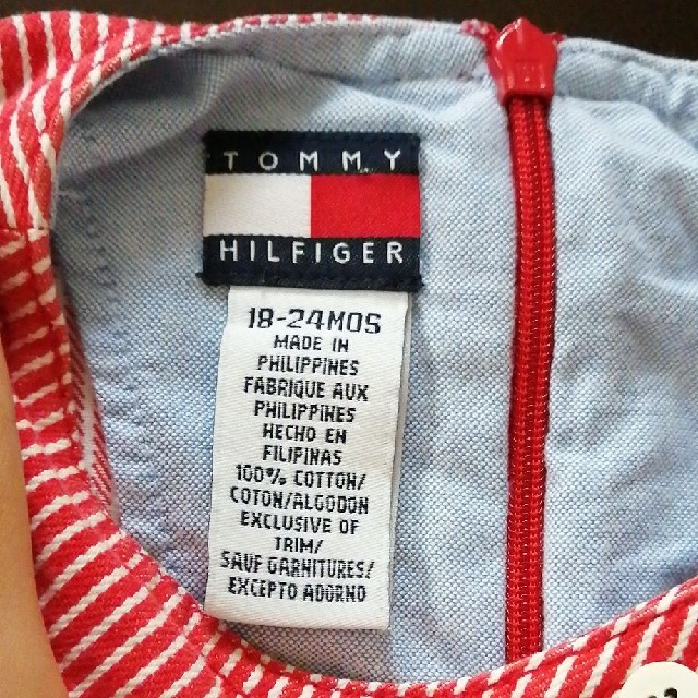 TOMMY HILFIGER(トミーヒルフィガー)のTOMMY HILFIGER　ワンピース キッズ/ベビー/マタニティのキッズ服女の子用(90cm~)(ワンピース)の商品写真