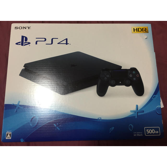 新品　店舗印　PlayStation 4  本体　500GB JetBlack