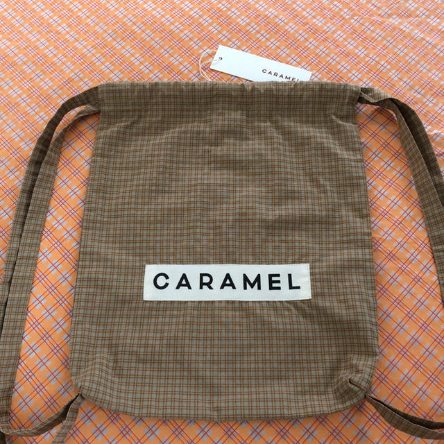 CARAMEL 新品ナップサック