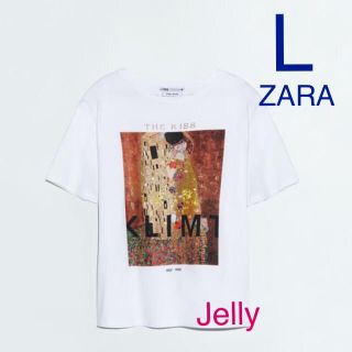 ザラ(ZARA)の【タグ付き新品】ザラ クリムト KLIMT Tシャツ 接吻 KISS(Tシャツ(半袖/袖なし))