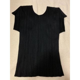 プリーツプリーズイッセイミヤケ(PLEATS PLEASE ISSEY MIYAKE)のプリーツプリーズ イッセイミヤケ カットソー トップス ブラウン(カットソー(半袖/袖なし))