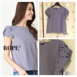 ロペ(ROPE’)のROPEツイストスリーブブラウス(シャツ/ブラウス(半袖/袖なし))