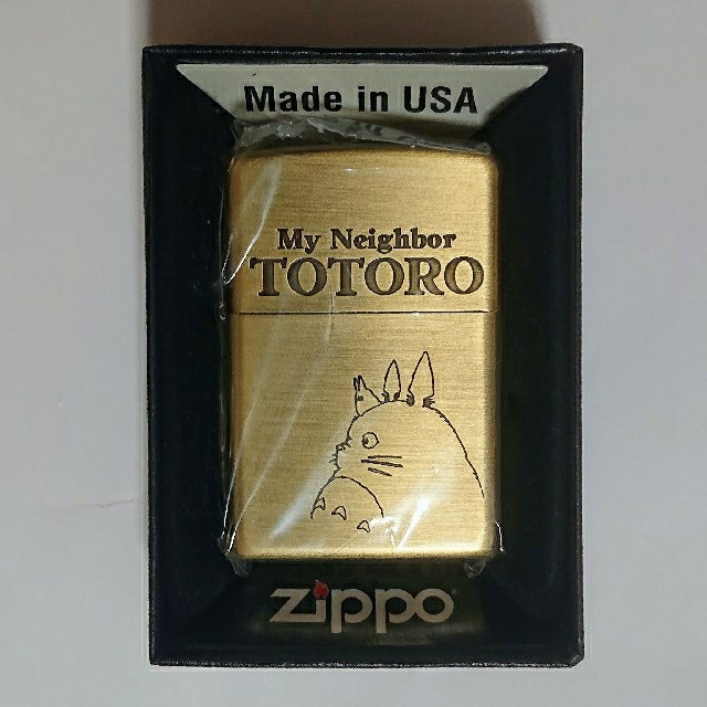 ZIPPO(ジッポー)のスタジオジブリ ZIPPO コレクションとなりのトトロ 横顔3 NZ-04 メンズのファッション小物(タバコグッズ)の商品写真