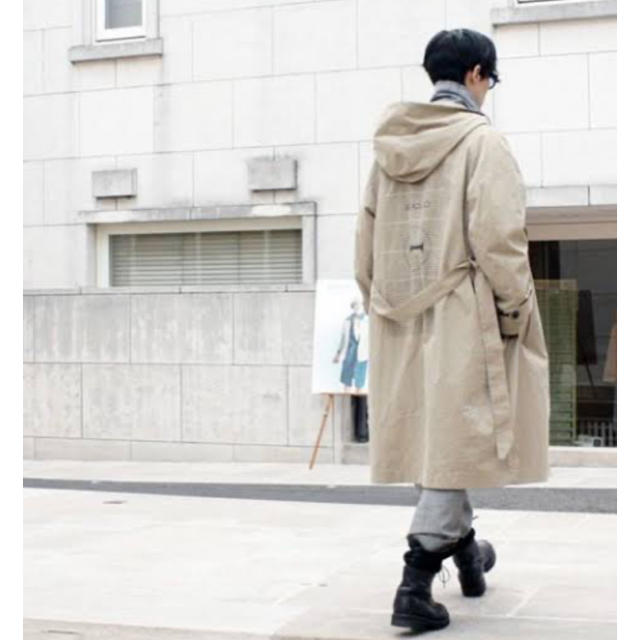 【タグ付き】MUZE - HOODED TRENCH COAT