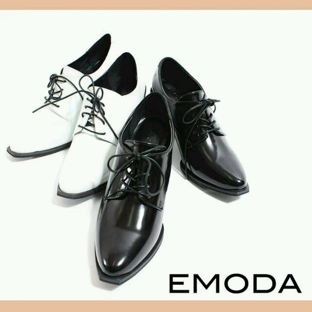 EMODA(エモダ)の14ykh様専用＊レースアップシューズ レディースの靴/シューズ(ハイヒール/パンプス)の商品写真