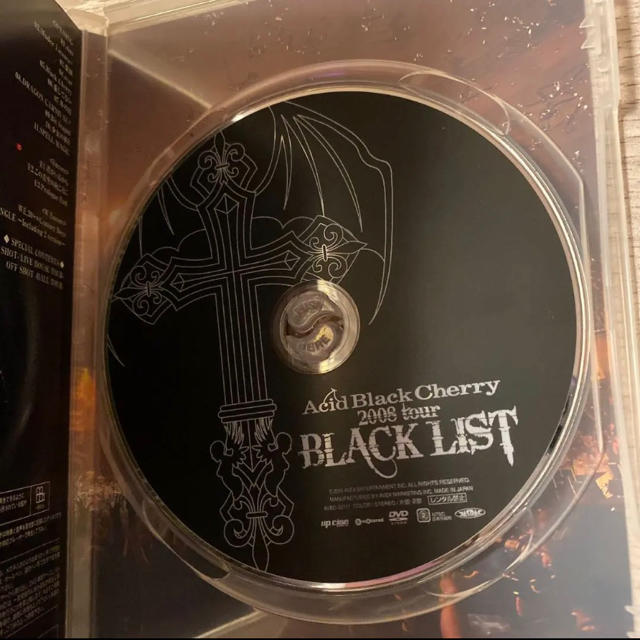 Acid Black Cherry/2008 tour BLACK LIST エンタメ/ホビーのDVD/ブルーレイ(ミュージック)の商品写真