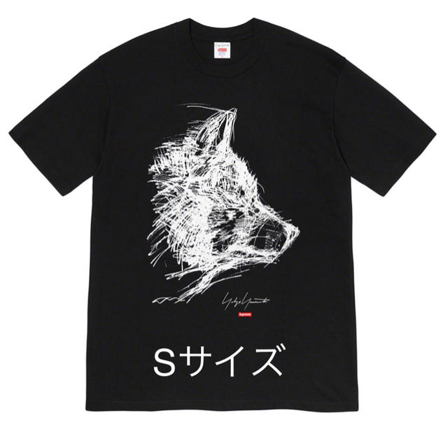 Supreme(シュプリーム)のSupreme/Yohji Yamamoto Scribble Wolf Tee メンズのトップス(Tシャツ/カットソー(半袖/袖なし))の商品写真