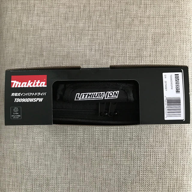 Makita(マキタ)のマキタ 10.8V インパクトドライバー TD090DWSPW インテリア/住まい/日用品のインテリア/住まい/日用品 その他(その他)の商品写真