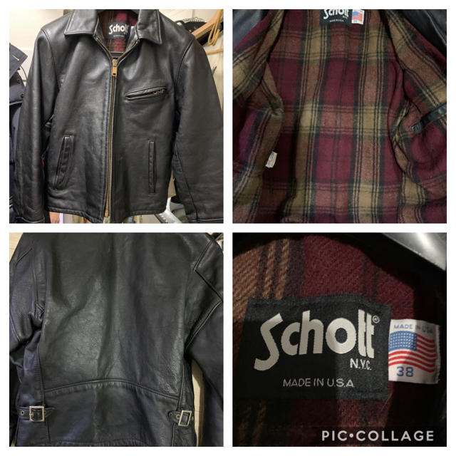 schott(ショット)のSchott シングルライダースジャケット 681 メンズのジャケット/アウター(レザージャケット)の商品写真