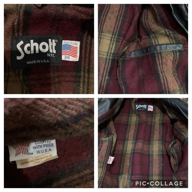 schott(ショット)のSchott シングルライダースジャケット 681 メンズのジャケット/アウター(レザージャケット)の商品写真