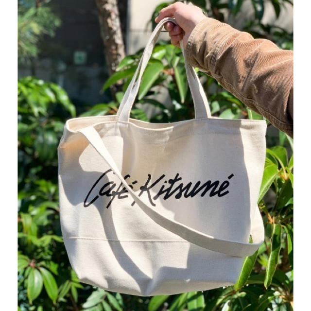 MAISON KITSUNE' - cafe kitsune トートバッグ の通販 by aya|メゾン
