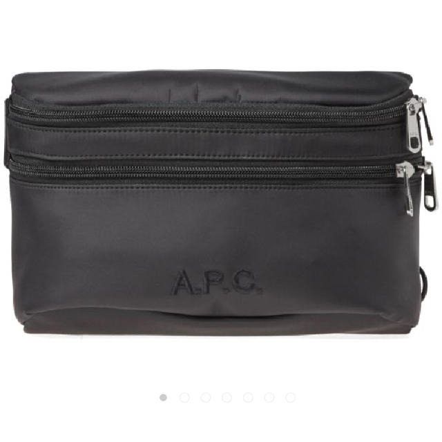 ★APC シンプル ショルダーバッグ ボディーバック 黒 ブラック★