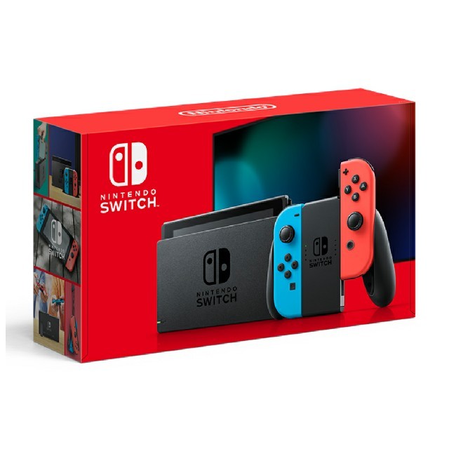 Nintendo Switch(ニンテンドースイッチ)の新品未開封 Nintendo Switch 本体 ネオンブルー ネオンレッド エンタメ/ホビーのゲームソフト/ゲーム機本体(家庭用ゲーム機本体)の商品写真