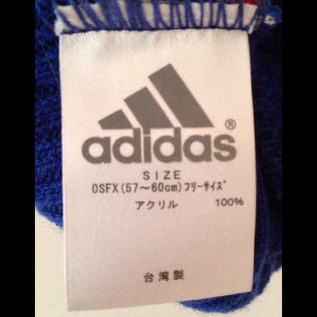 adidas(アディダス)のadidas☆ニット帽 レディースの帽子(ニット帽/ビーニー)の商品写真