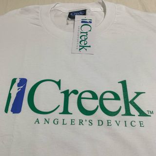 creek angler's device logo T-shirt Black