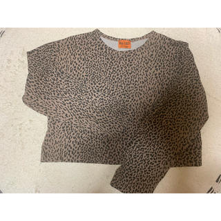 leopard tee(Tシャツ(長袖/七分))