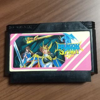 ファミリーコンピュータ(ファミリーコンピュータ)のファミコンソフト ドラゴンスピリット(家庭用ゲームソフト)