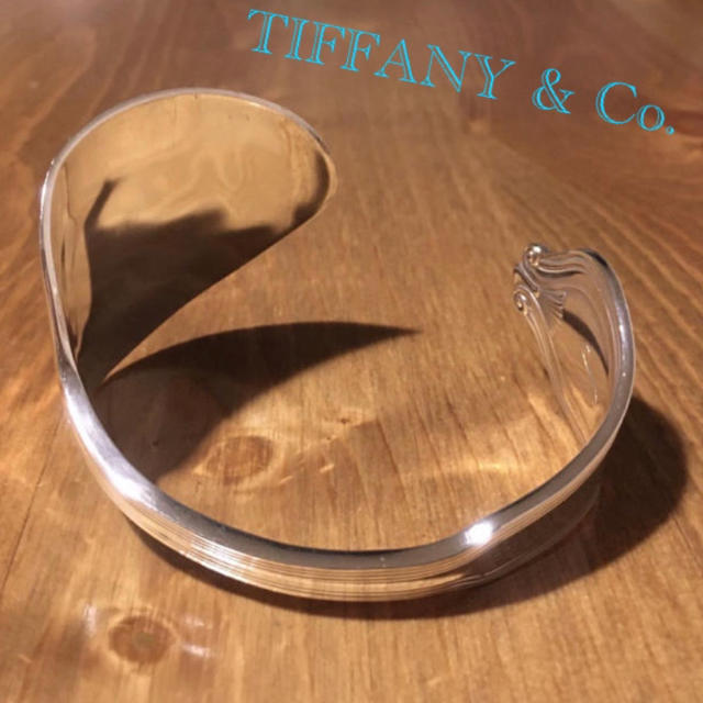 TIFFANY アンティーク スプーン バングル Whittier 信頼 www.gold-and